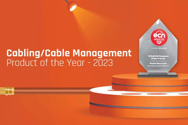Wrexham Mineral Cables Cable/cable management product of the year award